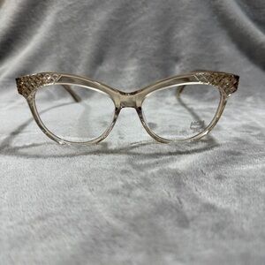 Elegant Beige MCM Glasses